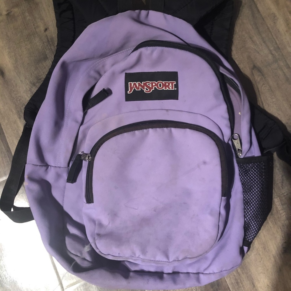 Light Purple Jansport Backpack